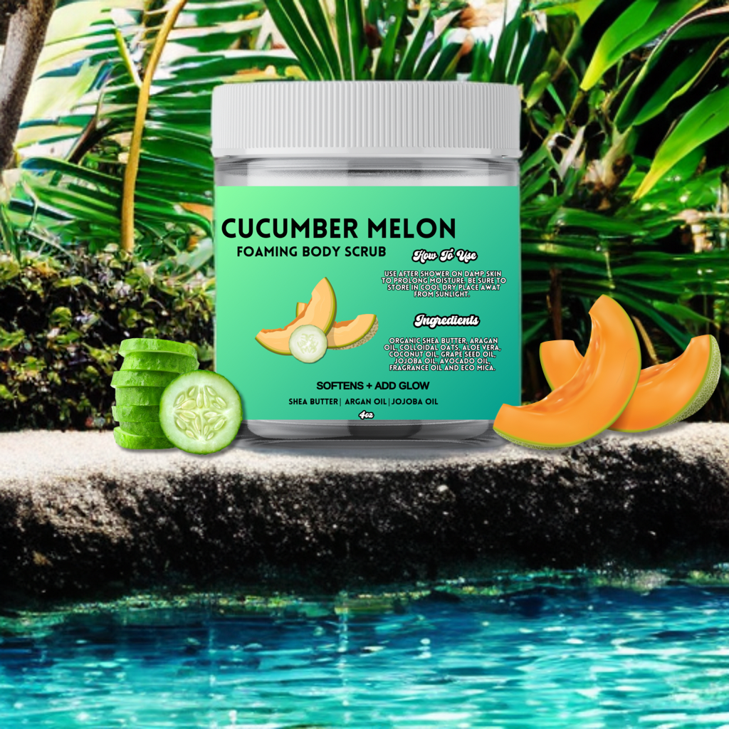 Cucumber Melon Body Scrub