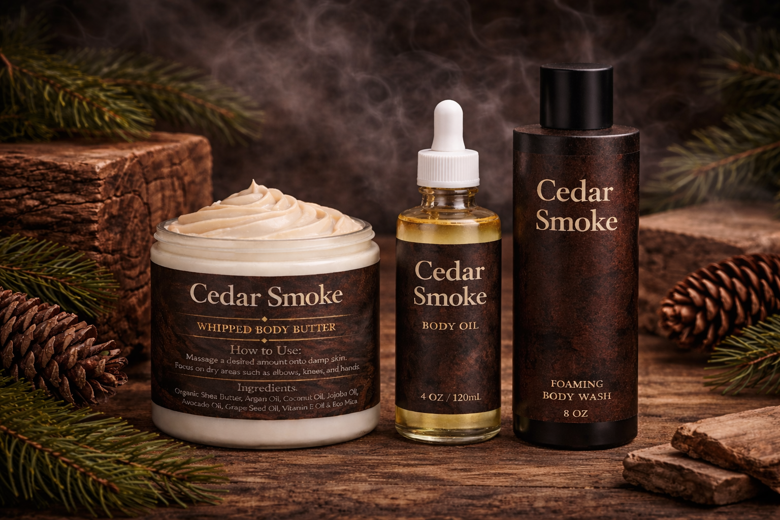 Cedar Smoke Bundle