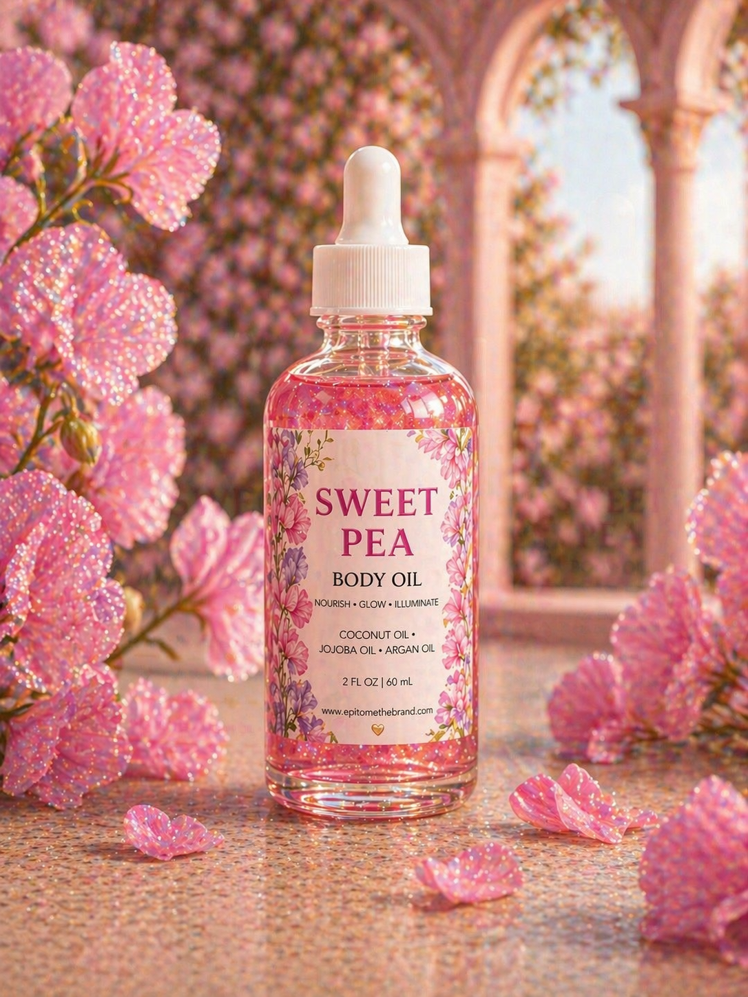 Sweet Pea Body Oil